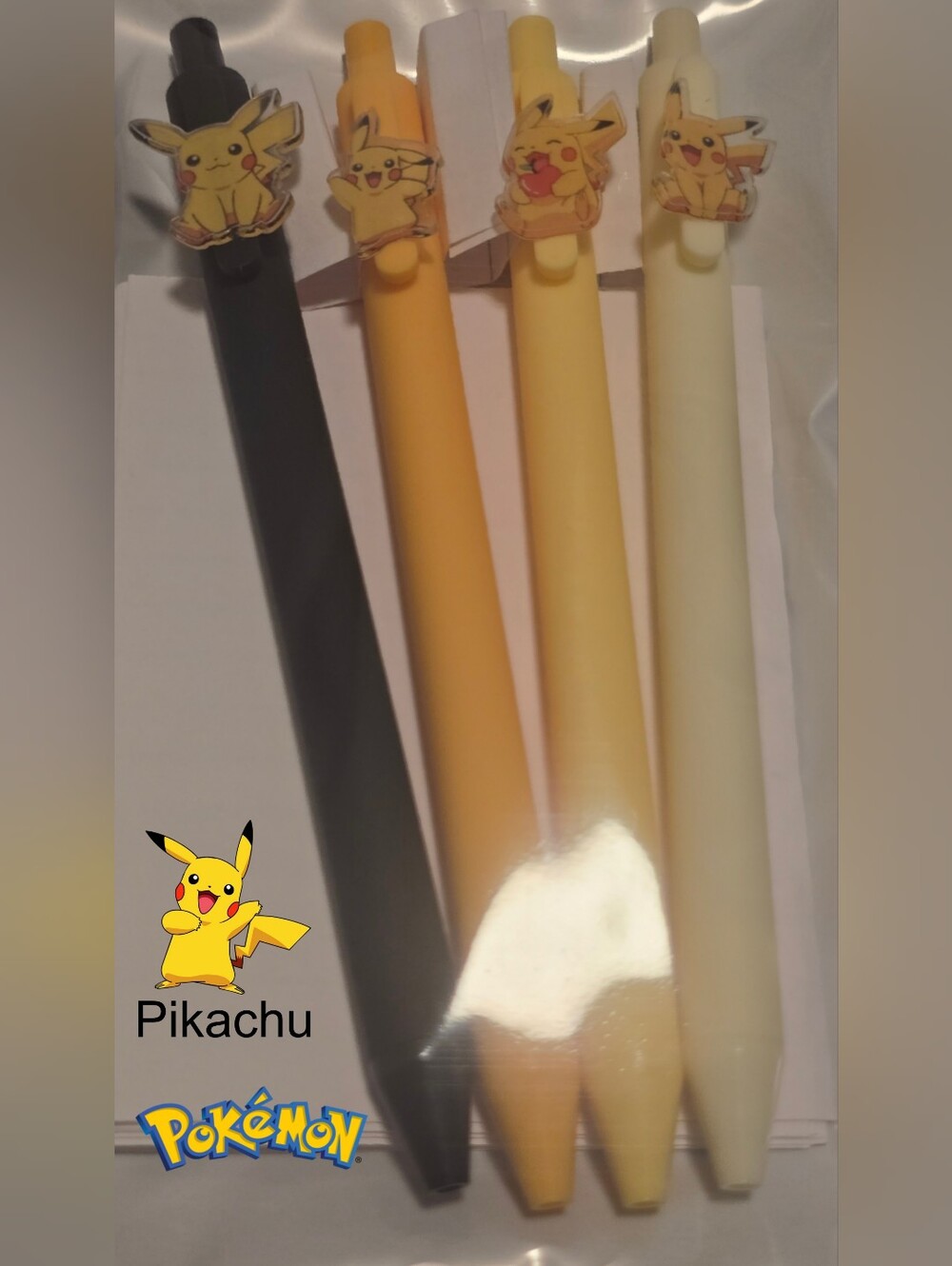 Pokemon Pikachu Gel Pens Set